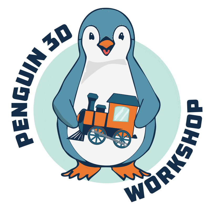 Penguin 3D Workshop logo